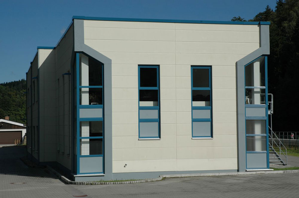 Produktionshalle F und G Firma Spinner Lauenstein