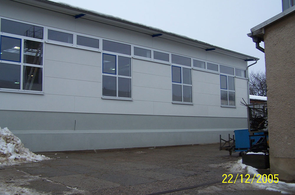 Produktionshallen Firma Wonneberger Dittersdorf