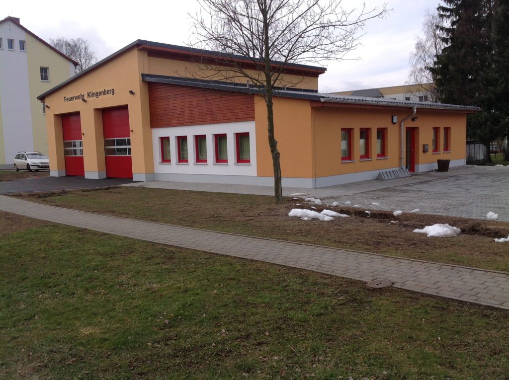 Feuerwehr Klingenberg fertig gestellt