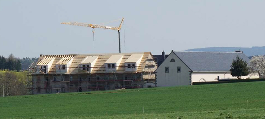 Richtfest am Heberhof