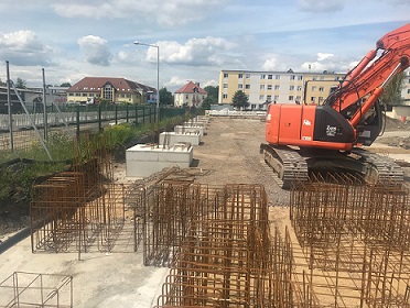 Neubau Halle für die Hochwasserausrüstung der Stadt Dresden
