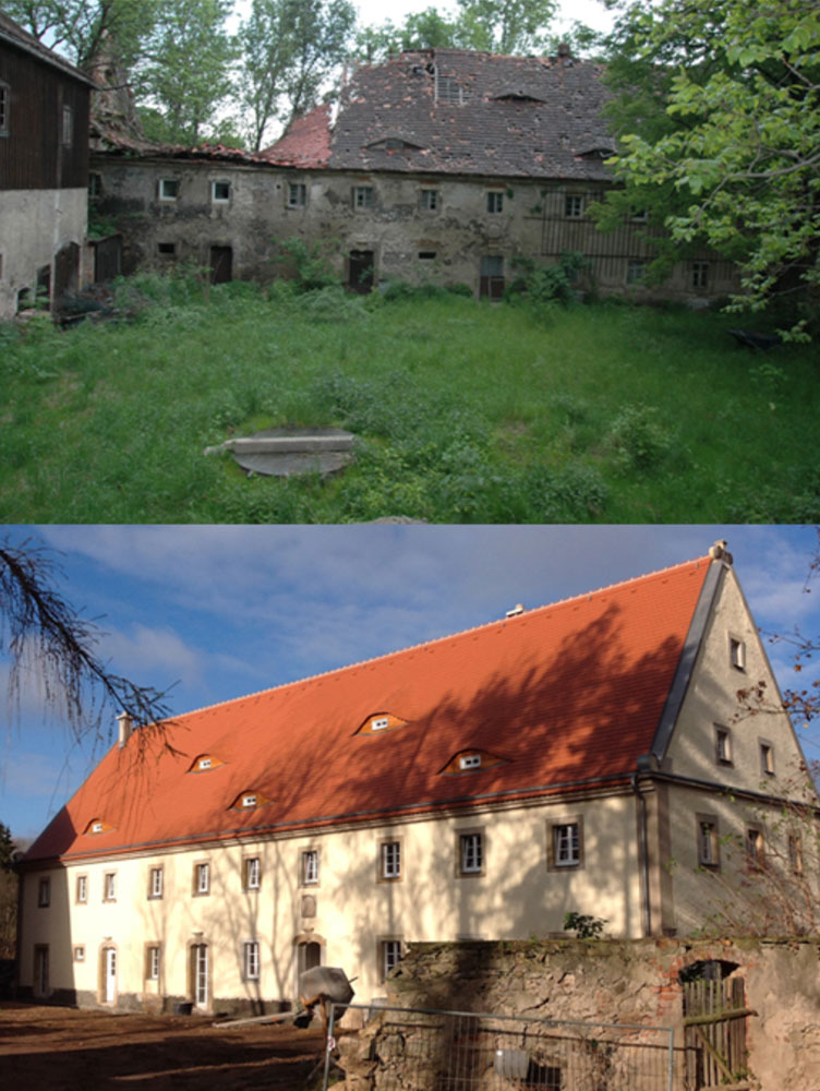Wohn-Stallhaus von 1798 zeigt seine architektonische Qualität