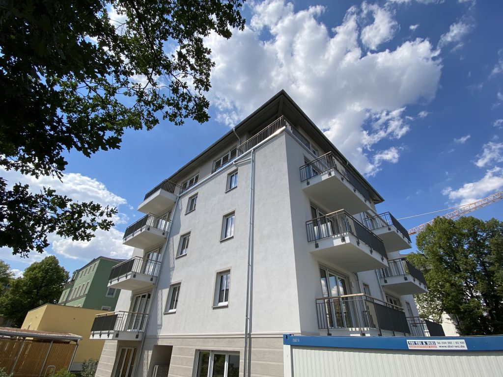 Einzug in den 2 Wohnhäusern Schillings Duo